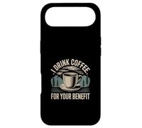 Custodia per iPhone Air I Drink Coffee For Your Benefit Caffeine Protection |-