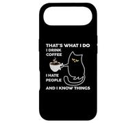 Custodia per iPhone Air I Drink Coffee I Hate People Cafeine Baristas Coffee Lover