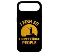 Custodia per iPhone Air I Fish So I Don't Choke People Divertente Pesca Detto Pescatori