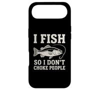 Custodia per iPhone Air I Fish So I Don't Choke People Divertente Pesca Detto Pescatori