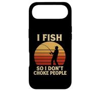 Custodia per iPhone Air I Fish So I Don't Choke People Divertente Pesca Detto Pescatori