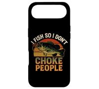 Custodia per iPhone Air I Fish So I Don't Choke People Divertente Pesca Detto Pescatori