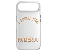 Custodia per iPhone Air I Found This Humerus Funny Halloween Ghost Skeleton Womens