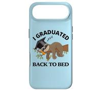 Custodia per iPhone Air I Graduated Back To Bed - Divertente cappello da laurea con bradipo assonnato