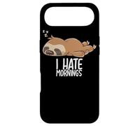 Custodia per iPhone Air I Hate Mornings Sleeping Sloth Sleep Nap Sloths Late Riser