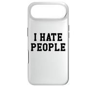 Custodia per iPhone Air I Hate People Too Peoplely Outside Drink Coffee Hate People