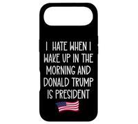 Custodia per iPhone Air I Hate When I Wake Up in the Morning Donald Trump President