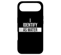 Custodia per iPhone Air I Identify as Water Coffee Drink Women I Identify as Water