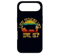 Custodia per iPhone Air I Just Freaking Love Cows, Ok? Funny Cow Lovers Farmer