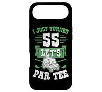 Custodia per iPhone Air I Just Turned 55 Let's Par-Tee Golf Cart 55° compleanno