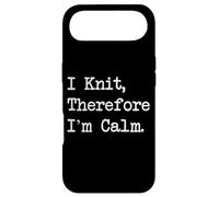 Custodia per iPhone Air I Knit Therefore I'm Calm Funny Craft Quotes
