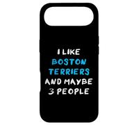 Custodia per iPhone Air I Like Boston Terriers And Maybe Three People Boston Terrier