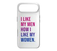 Custodia per iPhone Air I Like My Men How I Like My Women Bisexual Pride Bi Pride