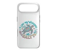 Custodia per iPhone Air I Like My Weekends Salty Sea Turtle Beach Lover