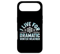 Custodia per iPhone Air I Live For Dramatic Winter Weather Snowstorm Amante