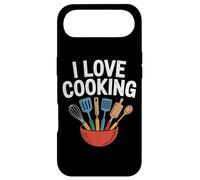 Custodia per iPhone Air I Love Cooking Enthusiast - Spatola per frusta