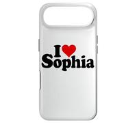 Custodia per iPhone Air I LOVE CUORE SOPHIA NOME SU UN TEE