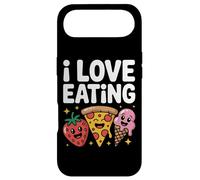 Custodia per iPhone Air I Love Eating Pizza Gelato Fragola