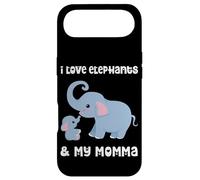 Custodia per iPhone Air I Love Elephants And My Momma Mamma Mamma Madre Figlio Figlia