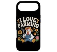 Custodia per iPhone Air I Love Farming Chicken Girasole Trattore