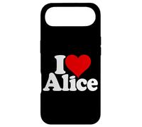 Custodia per iPhone Air I LOVE HEART ALICE ALI NOME SU UNA TEE