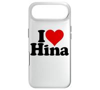 Custodia per iPhone Air I LOVE HEART HINA NOME SU UN TEE