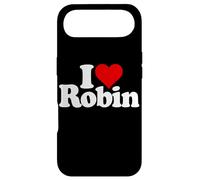 Custodia per iPhone Air I LOVE HEART ROBIN NOME SU UN TEE