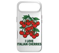 Custodia per iPhone Air I Love Italian Cherry Retro Summer Fruit