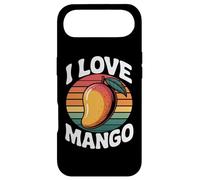 Custodia per iPhone Air I Love Mango Retro Colorato Tropicale