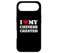 Custodia per iPhone Air I Love My Chinese Crested Cane Crestato Cinese