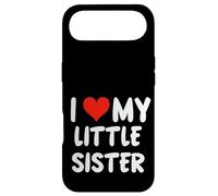 Custodia per iPhone Air I Love My Little Sister - Cuore - Carino Family Matching