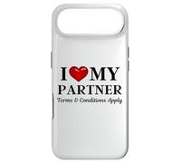 Custodia per iPhone Air I Love my Partner, si applicano termini e condizioni - Funny Slogan