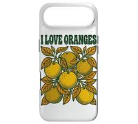 Custodia per iPhone Air I Love Orange Vintage Italiano Estate Frutta