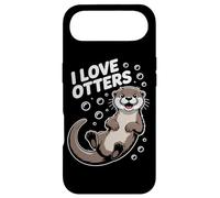 Custodia per iPhone Air I Love Otters - Simpatico design con lontra giocosa