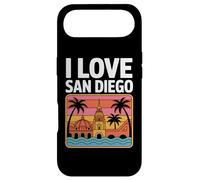 Custodia per iPhone Air I Love San Diego Tramonto Palme Vibes