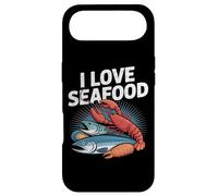 Custodia per iPhone Air I Love Seafood - Aragosta a forma di pesce