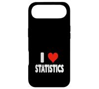 Custodia per iPhone Air I Love Statistics - Cuore Carino Divertente Matematico Matematico