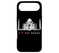 Custodia per iPhone Air I Love Taj Mahal Agra India Skyline Vintage Amo l'India