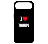 Custodia per iPhone Air I Love Trains Modello Toy Railroad Railways Motori a vapore