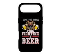 Custodia per iPhone Air I Love Two Things FireFighting Beer Firefighter Fireman