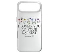 Custodia per iPhone Air I Loved You at Your Darkest Christian Bible Verse Romans 5:8