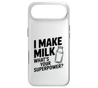 Custodia per iPhone Air I Make Milk What Your Superpower Funny Mom Life