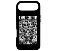 Custodia per iPhone Air I Make Stuff Up Macchina da scrivere vintage Scimmie autore