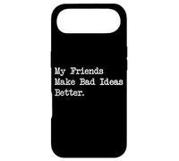 Custodia per iPhone Air I miei amici fanno citazioni migliori per le cattive idee