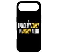 Custodia per iPhone Air I Place My Trust In Christ Alone Christian Men Women Faith