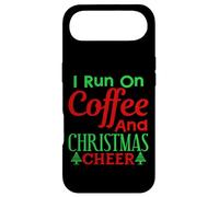 Custodia per iPhone Air I Run On Coffee And Christmas Cheer Funny Christmas Coffee
