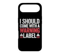 Custodia per iPhone Air I Should Come With A Warning Label Funny