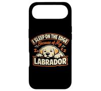 Custodia per iPhone Air I Sleep On The Edge Because Of My Labrador, Labrador divertente