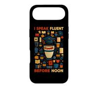 Custodia per iPhone Air I SPEAK FLUENT COFFEE BEFORE NOON