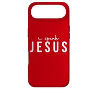 Custodia per iPhone Air I Speak Jesus Religious Citazione per uomini e donne cristiani